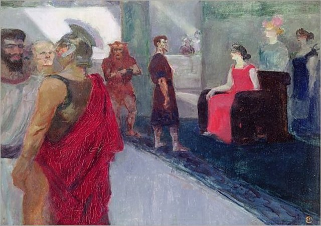 An image of Messalina, a historical figure mentioned in Seneca's writing about possible bias.