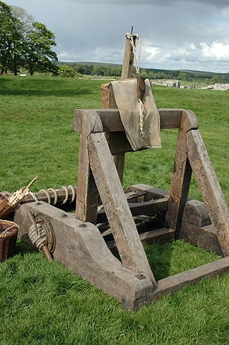 Reconstructed Onager Roman Catapult